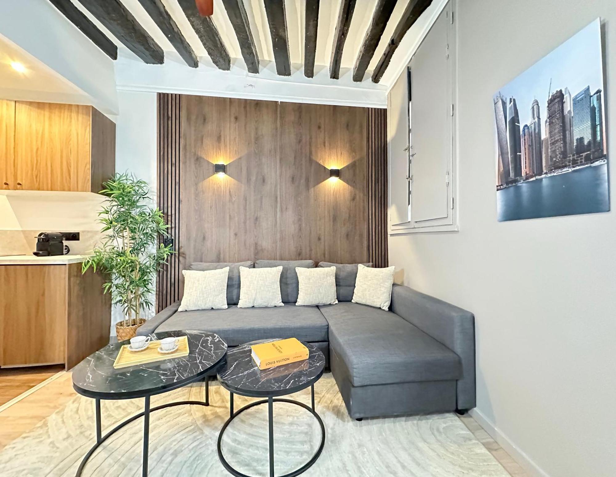 Chic Louvre Apartment Paris Bagian luar foto