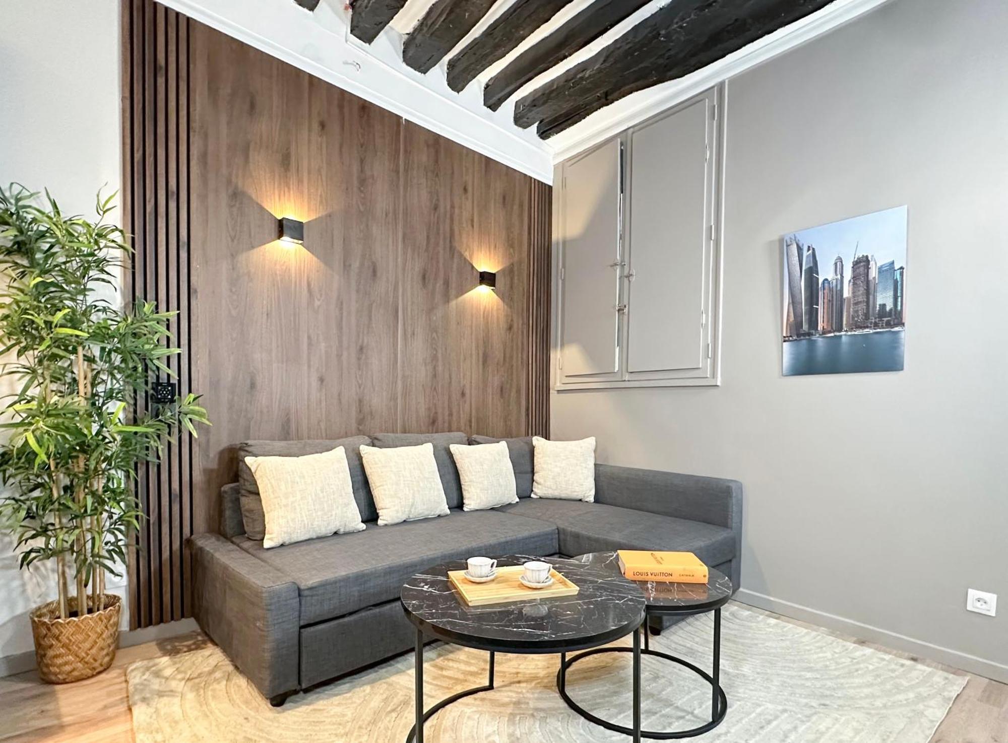 Chic Louvre Apartment Paris Bagian luar foto